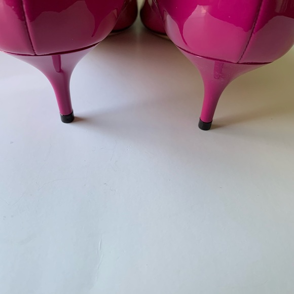 SOLD Jimmy Choo Pink Patent Leather Heels - Picture 6 of 14